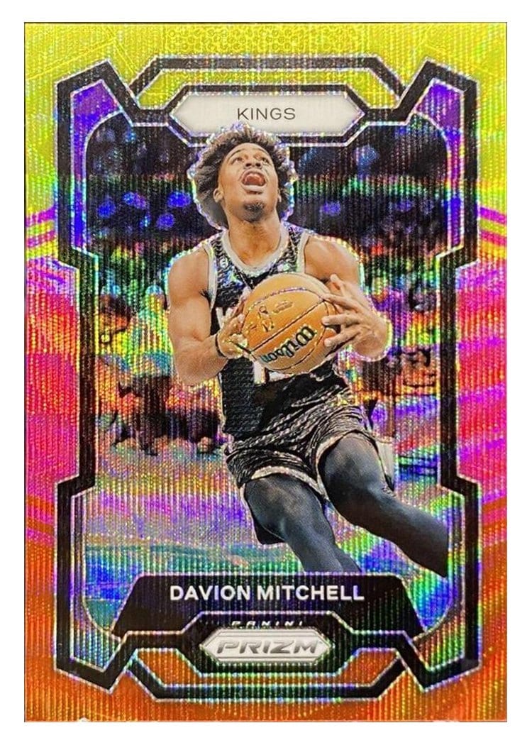 2023-24 Panini Prizm Base Set Davion Mitchell #227 card