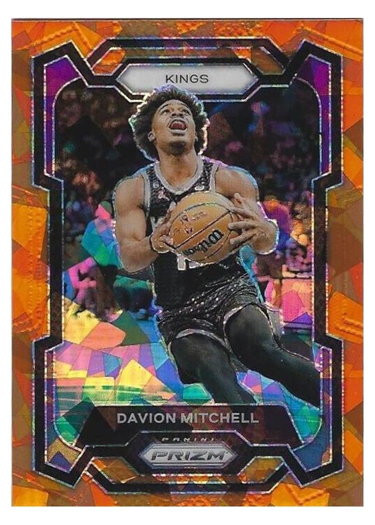 2023-24 Panini Prizm Base Set Davion Mitchell #227 card