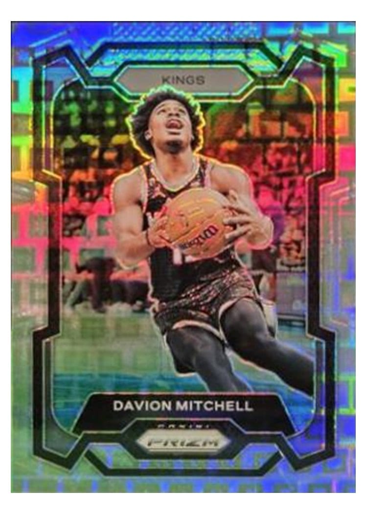 2023-24 Panini Prizm Base Set Davion Mitchell #227 card