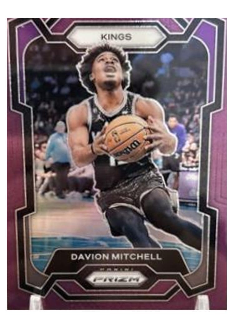 2023-24 Panini Prizm Base Set Davion Mitchell #227 card