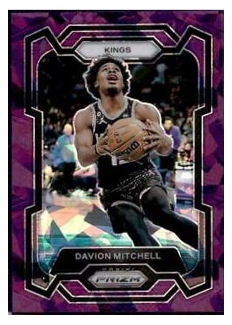 2023-24 Panini Prizm Base Set Davion Mitchell #227 card