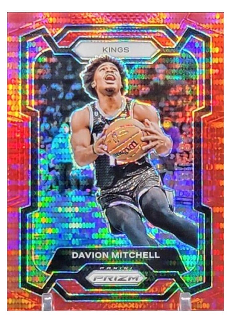 2023-24 Panini Prizm Base Set Davion Mitchell #227 card