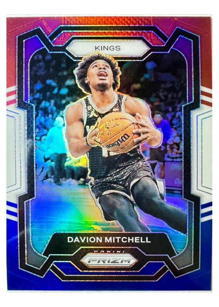 2023-24 Panini Prizm Base Set Davion Mitchell #227 card