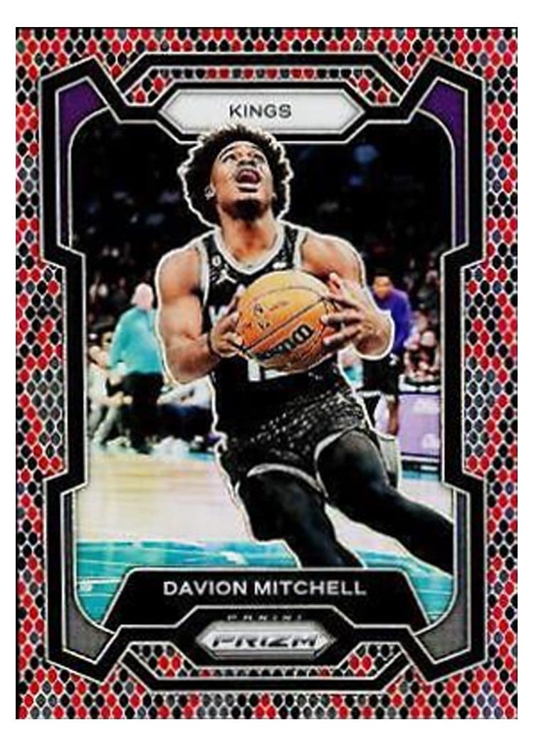 2023-24 Panini Prizm Base Set Davion Mitchell #227 card