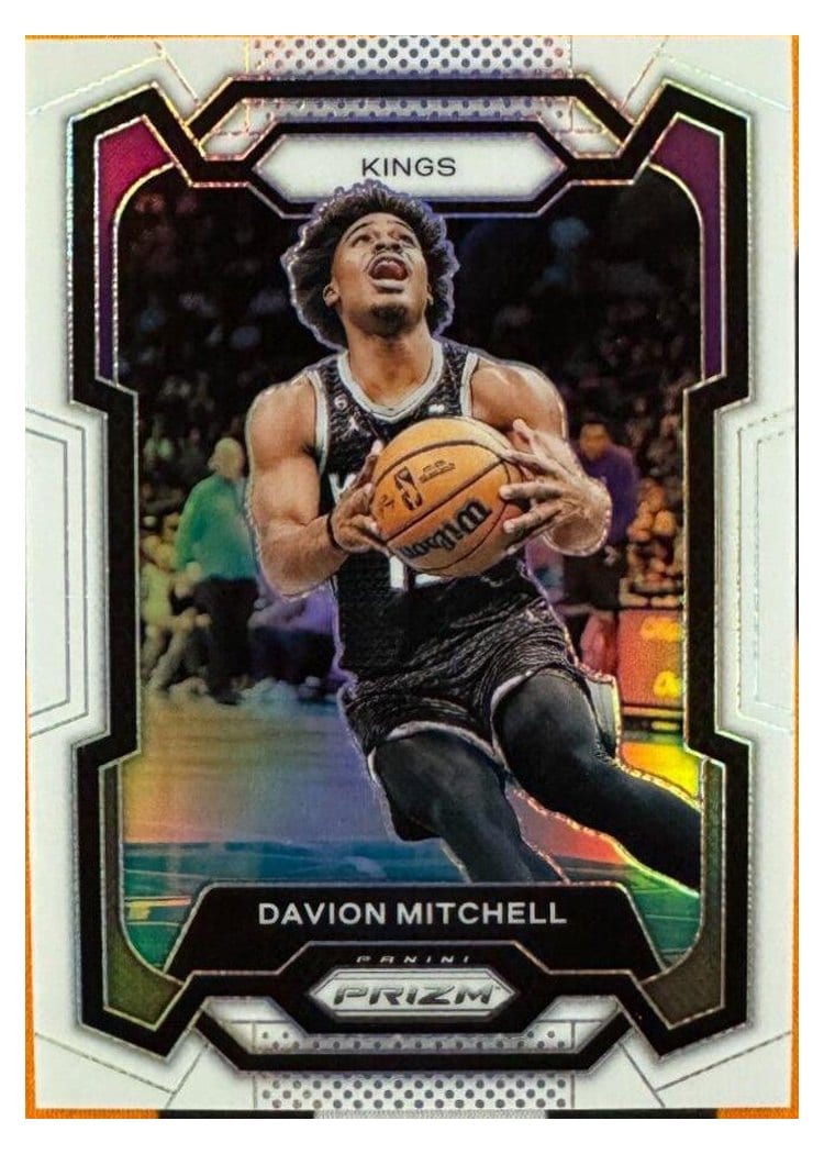 2023-24 Panini Prizm Base Set Davion Mitchell #227 card