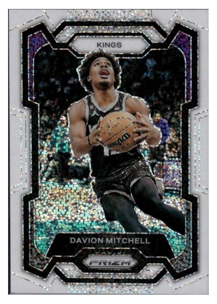 2023-24 Panini Prizm Base Set Davion Mitchell #227 card