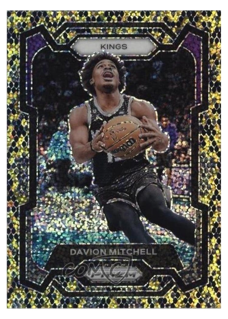 2023-24 Panini Prizm Base Set Davion Mitchell #227 card