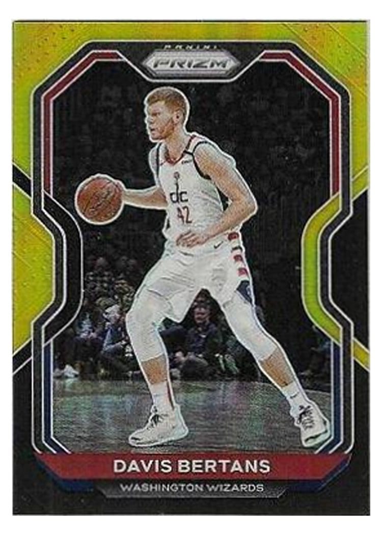 2020-21 Panini Prizm Base Set Davis Bertans #98 card