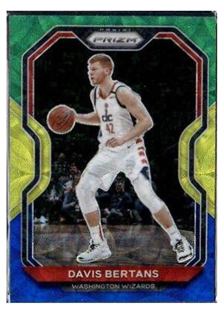 2020-21 Panini Prizm Base Set Davis Bertans #98 card