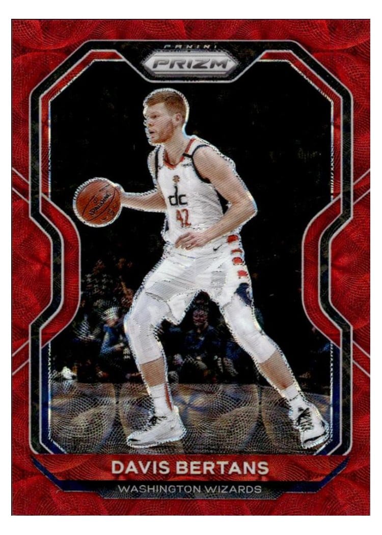 2020-21 Panini Prizm Base Set Davis Bertans #98 card