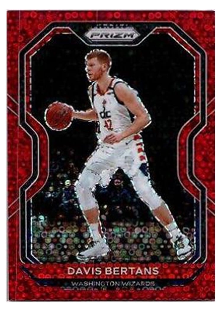 2020-21 Panini Prizm Base Set Davis Bertans #98 card