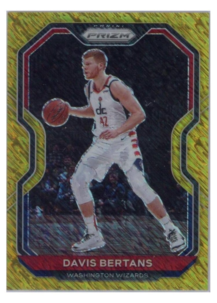 2020-21 Panini Prizm Base Set Davis Bertans #98 card