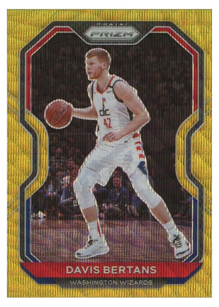 2020-21 Panini Prizm Base Set Davis Bertans #98 card