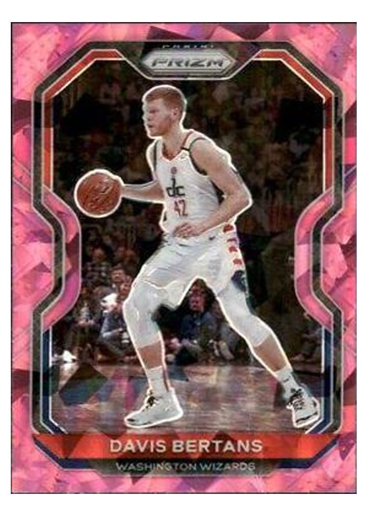 2020-21 Panini Prizm Base Set Davis Bertans #98 card