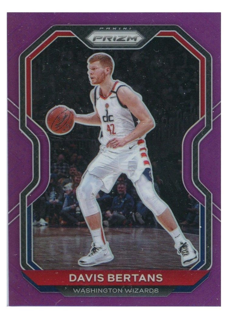 2020-21 Panini Prizm Base Set Davis Bertans #98 card