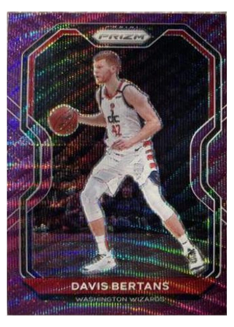 2020-21 Panini Prizm Base Set Davis Bertans #98 card