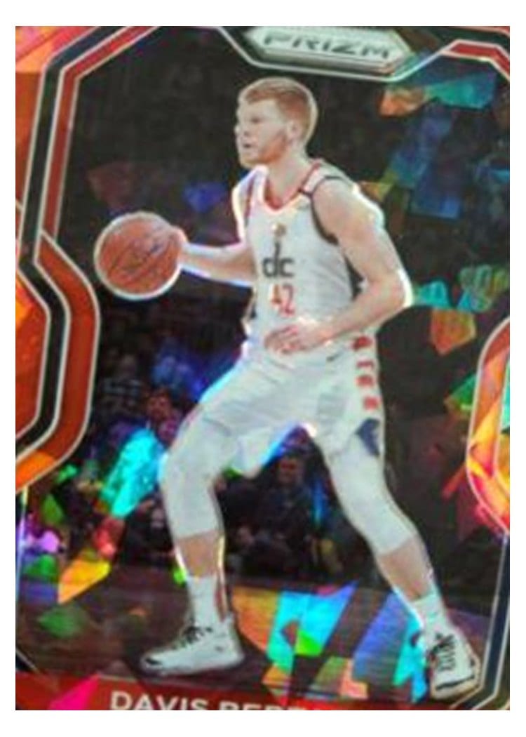 2020-21 Panini Prizm Base Set Davis Bertans #98 card