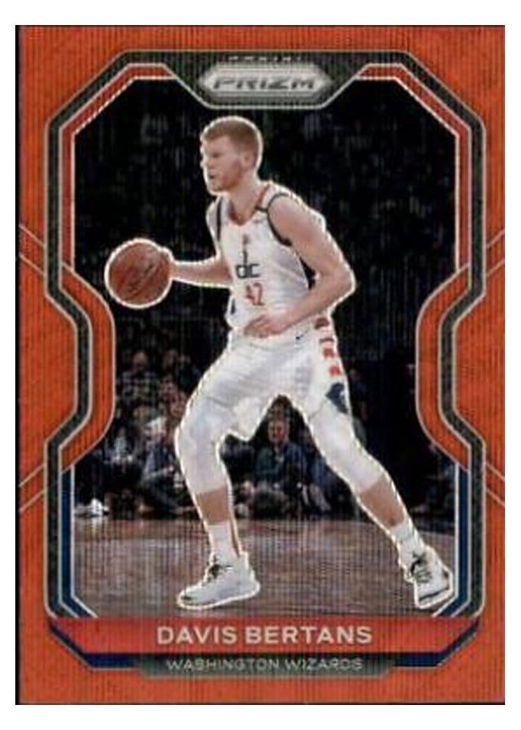 2020-21 Panini Prizm Base Set Davis Bertans #98 card