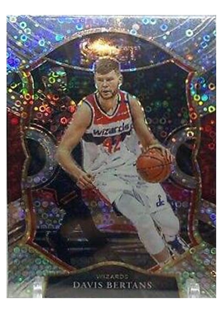 2020-21 Panini Select Base Set Davis Bertans #28 card