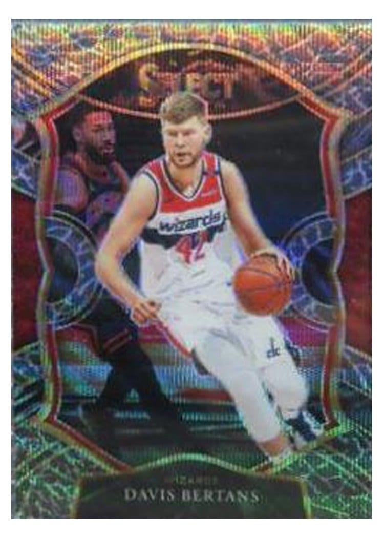 2020-21 Panini Select Base Set Davis Bertans #28 card