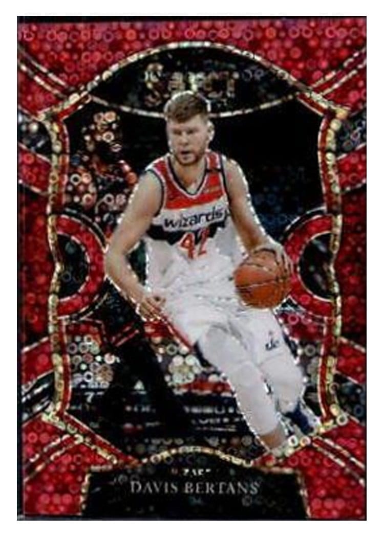 2020-21 Panini Select Base Set Davis Bertans #28 card