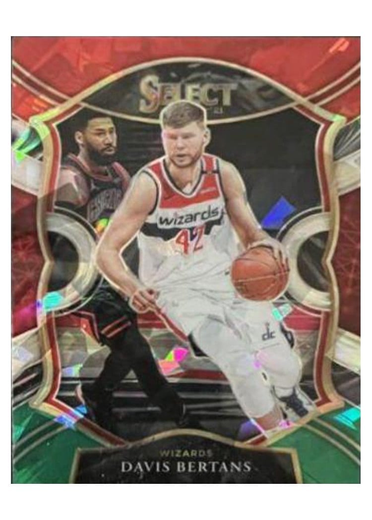 2020-21 Panini Select Base Set Davis Bertans #28 card