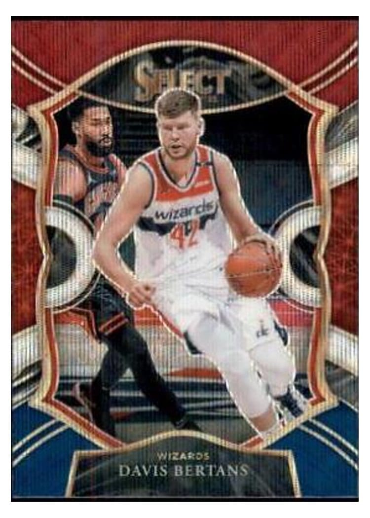 2020-21 Panini Select Base Set Davis Bertans #28 card