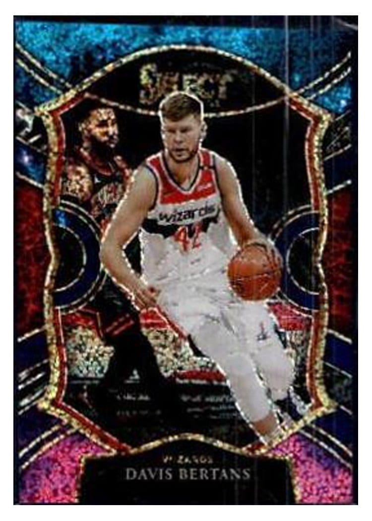 2020-21 Panini Select Base Set Davis Bertans #28 card