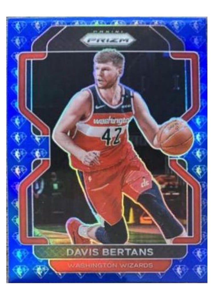 2021-22 Panini Prizm Base Set Davis Bertans #23 card