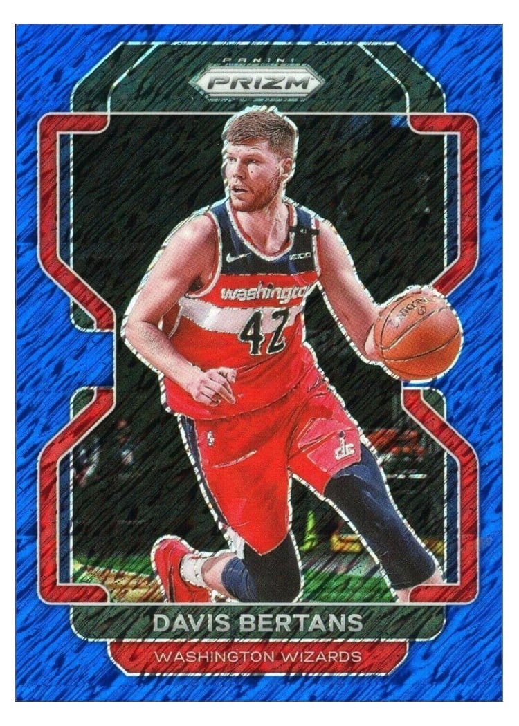 2021-22 Panini Prizm Base Set Davis Bertans #23 card