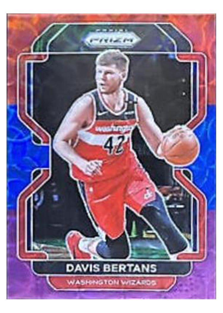 2021-22 Panini Prizm Base Set Davis Bertans #23 card