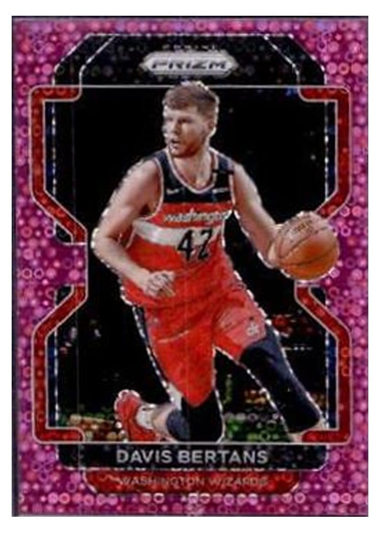 2021-22 Panini Prizm Base Set Davis Bertans #23 card