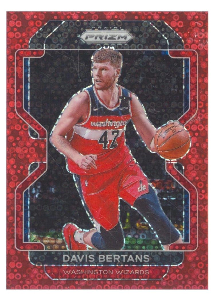2021-22 Panini Prizm Base Set Davis Bertans #23 card