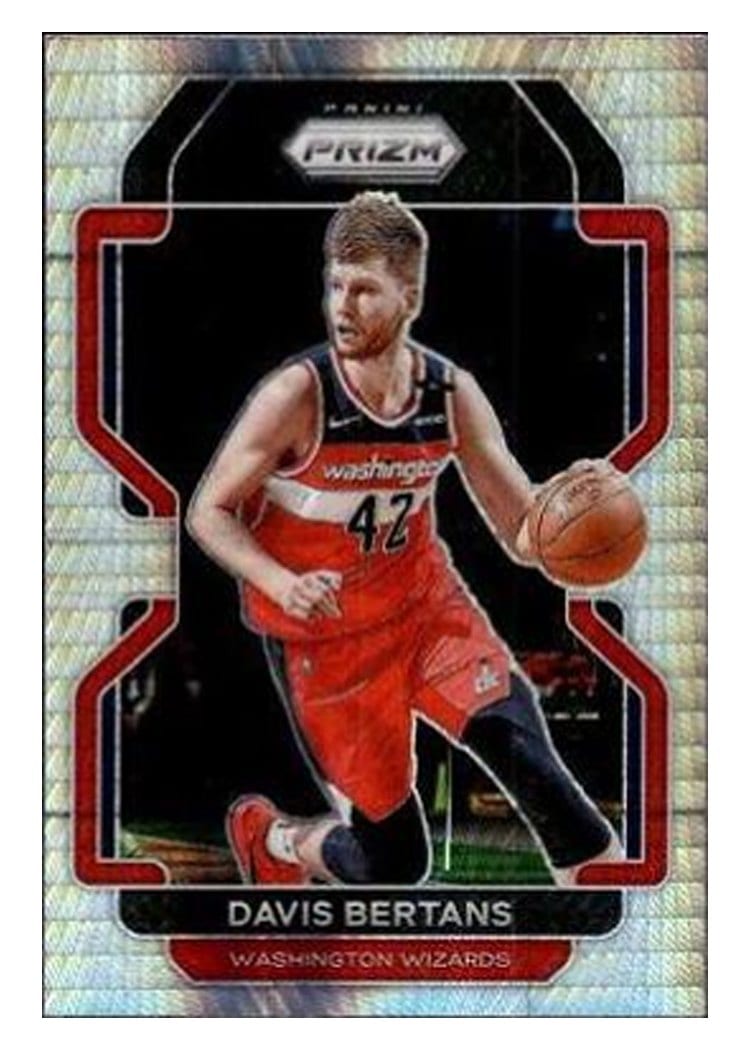 2021-22 Panini Prizm Base Set Davis Bertans #23 card