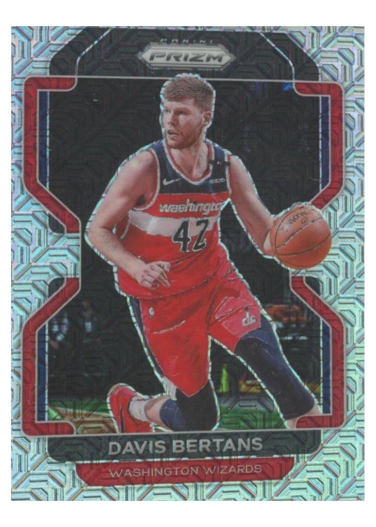 2021-22 Panini Prizm Base Set Davis Bertans #23 card