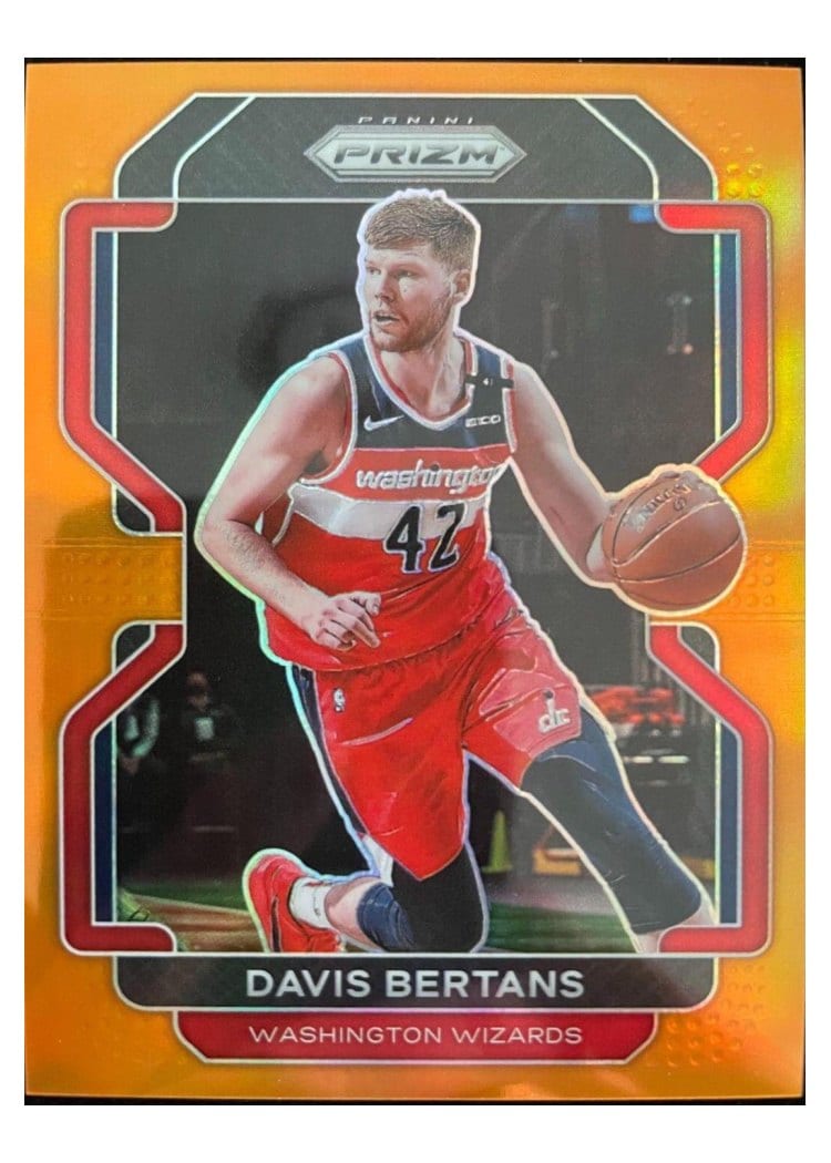 2021-22 Panini Prizm Base Set Davis Bertans #23 card