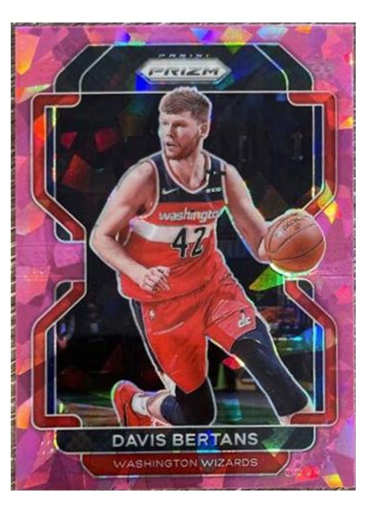 2021-22 Panini Prizm Base Set Davis Bertans #23 card