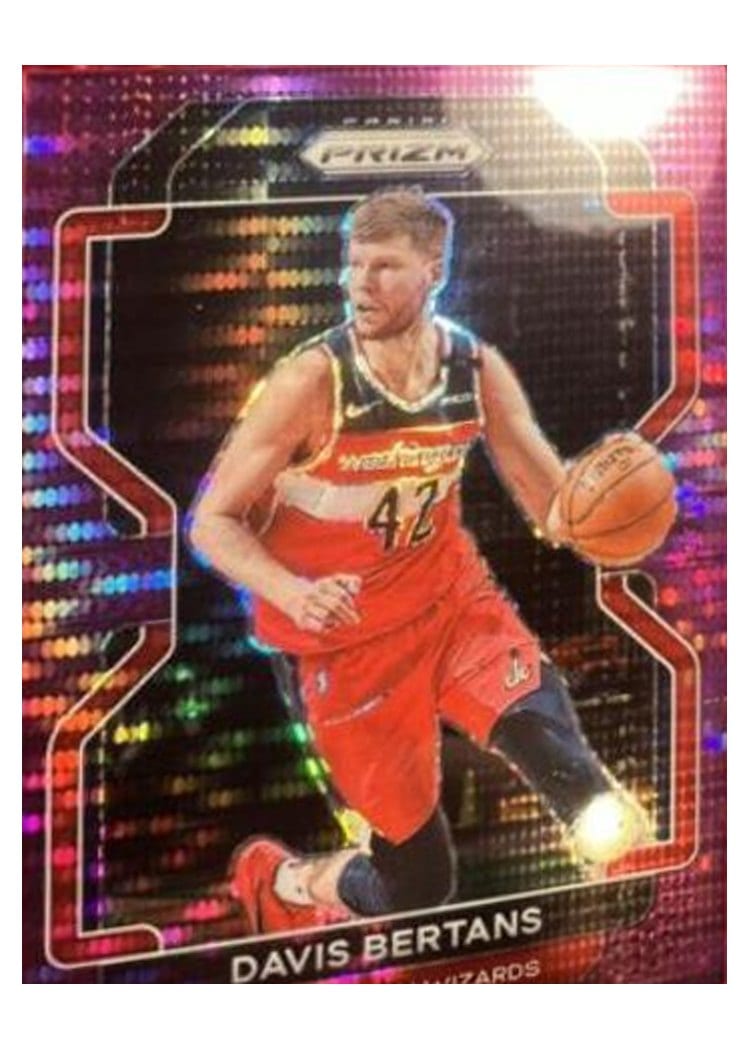 2021-22 Panini Prizm Base Set Davis Bertans #23 card