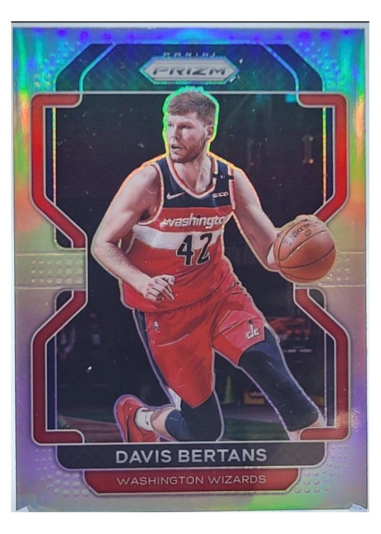 2021-22 Panini Prizm Base Set Davis Bertans #23 card