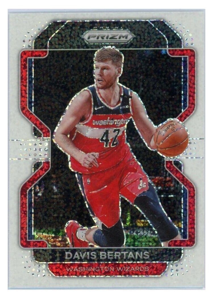 2021-22 Panini Prizm Base Set Davis Bertans #23 card