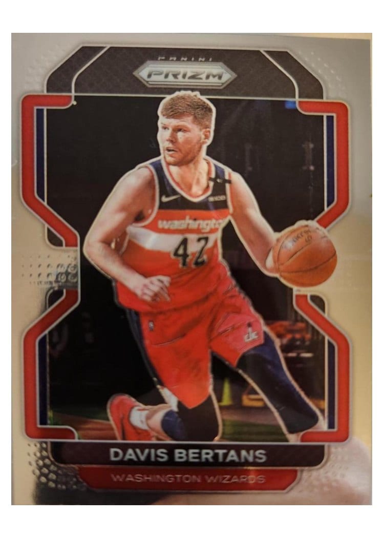 2021-22 Panini Prizm Base Set Davis Bertans #23 card
