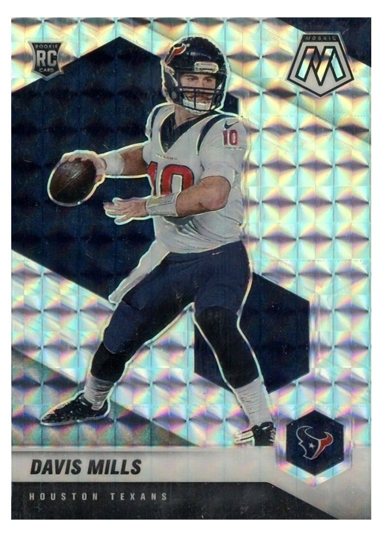 2021 Panini Mosaic Base Set Davis Mills #322 card