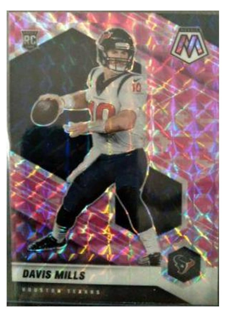 2021 Panini Mosaic Base Set Davis Mills #322 card