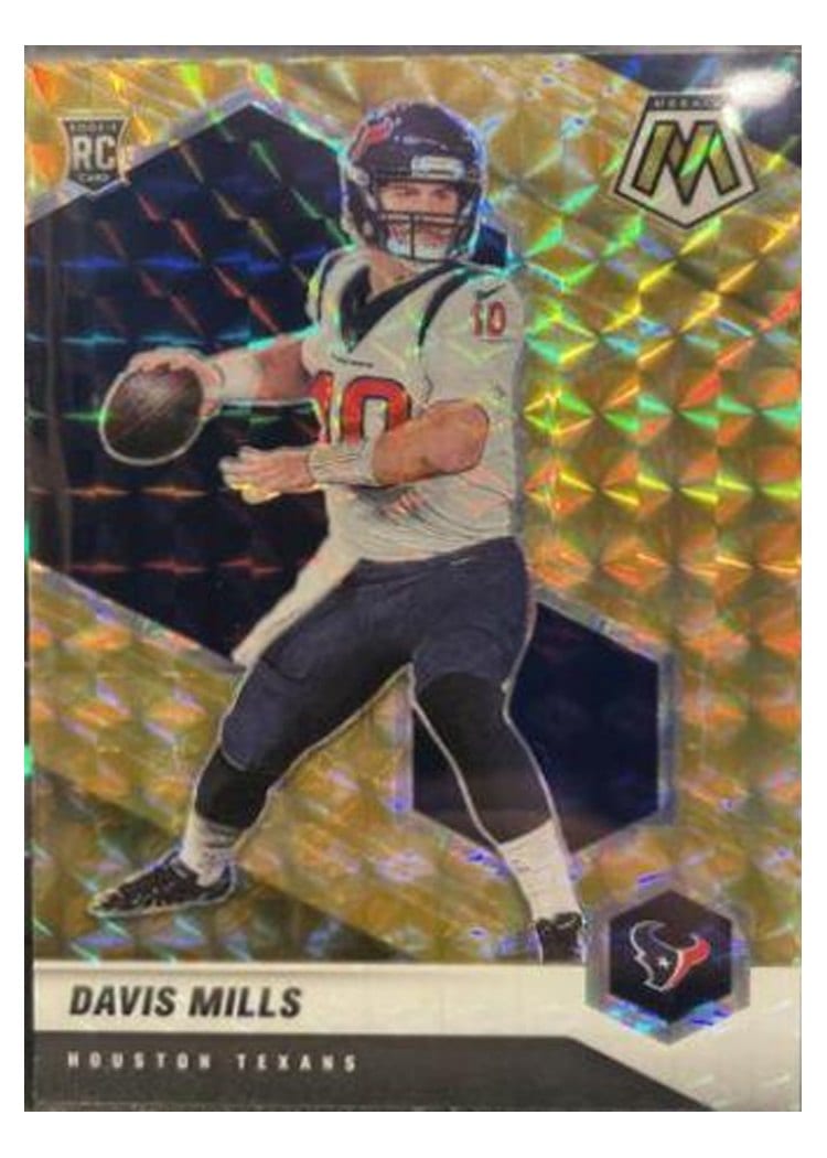 2021 Panini Mosaic Base Set Davis Mills #322 card