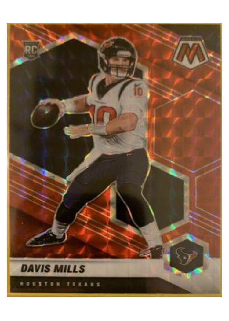 2021 Panini Mosaic Base Set Davis Mills #322 card