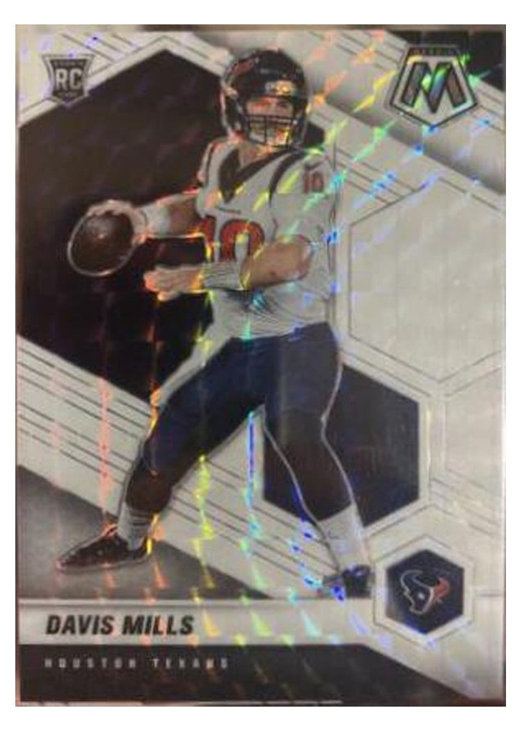 2021 Panini Mosaic Base Set Davis Mills #322 card