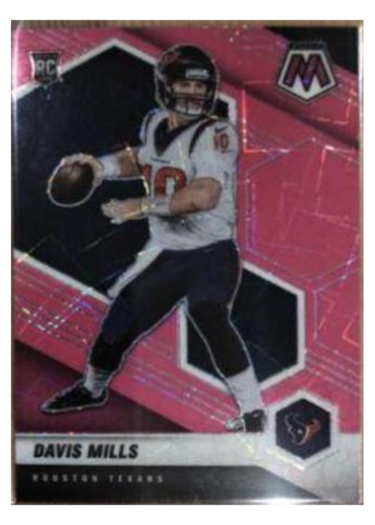 2021 Panini Mosaic Base Set Davis Mills #322 card