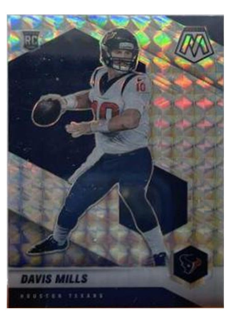 2021 Panini Mosaic Base Set Davis Mills #322 card
