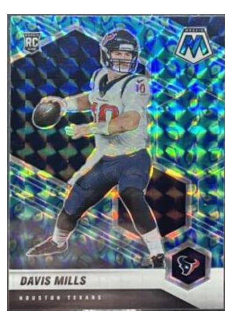 2021 Panini Mosaic Base Set Davis Mills #322 card