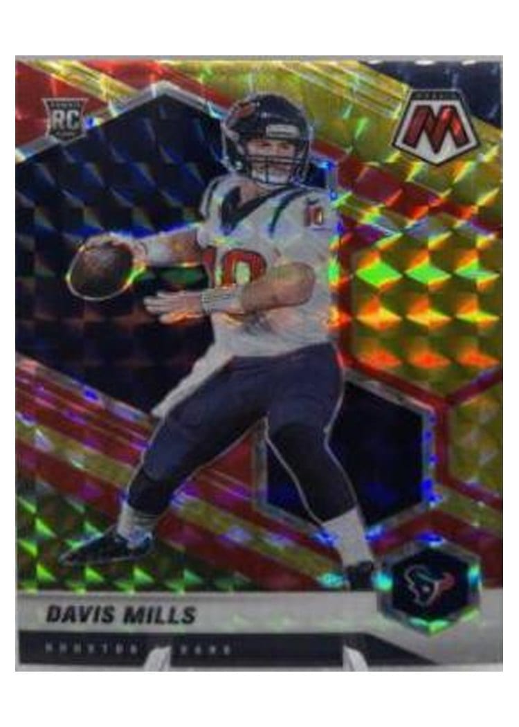 2021 Panini Mosaic Base Set Davis Mills #322 card